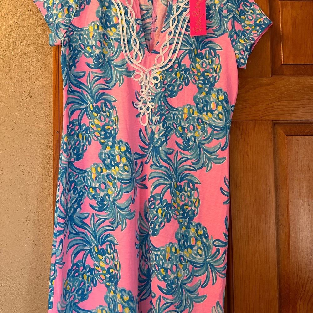 Lilly Pulitzer Brewster Dress in Pelican Pink Beat The Heat